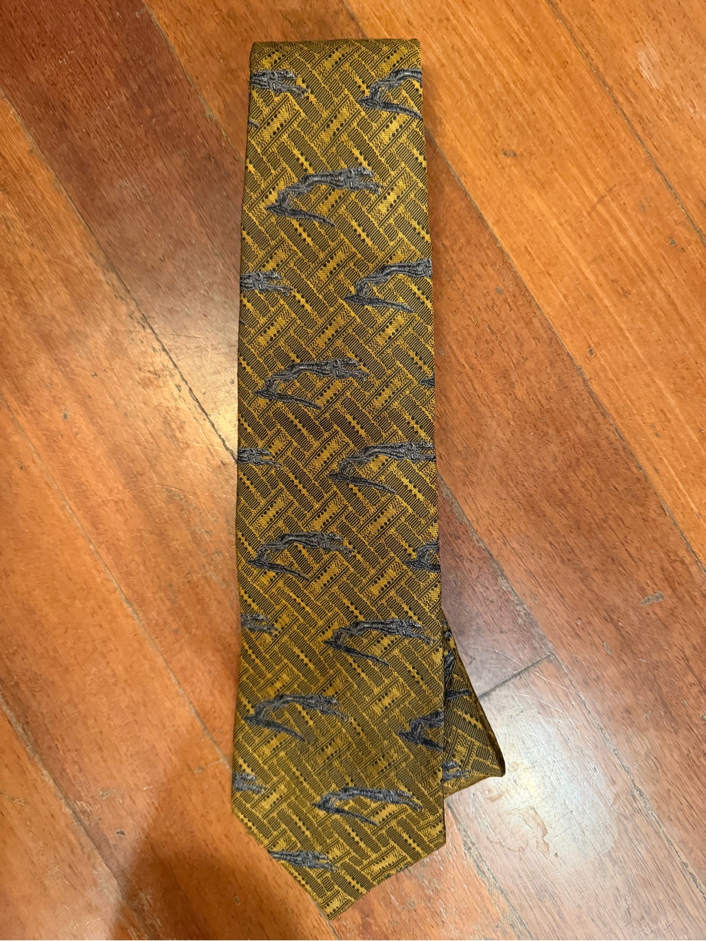Robert Talbott Pebble Beach Concours 1996 Delage Silk Tie Collector Made Usa